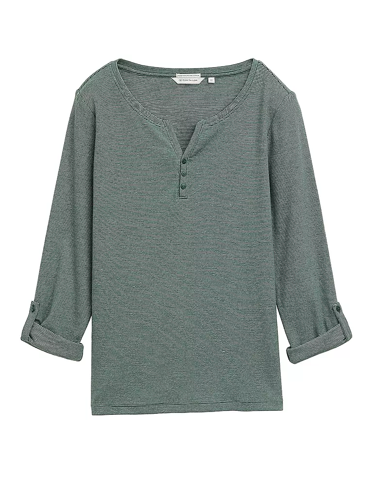 TOM TAILOR | T-shirt à manches longues | grün