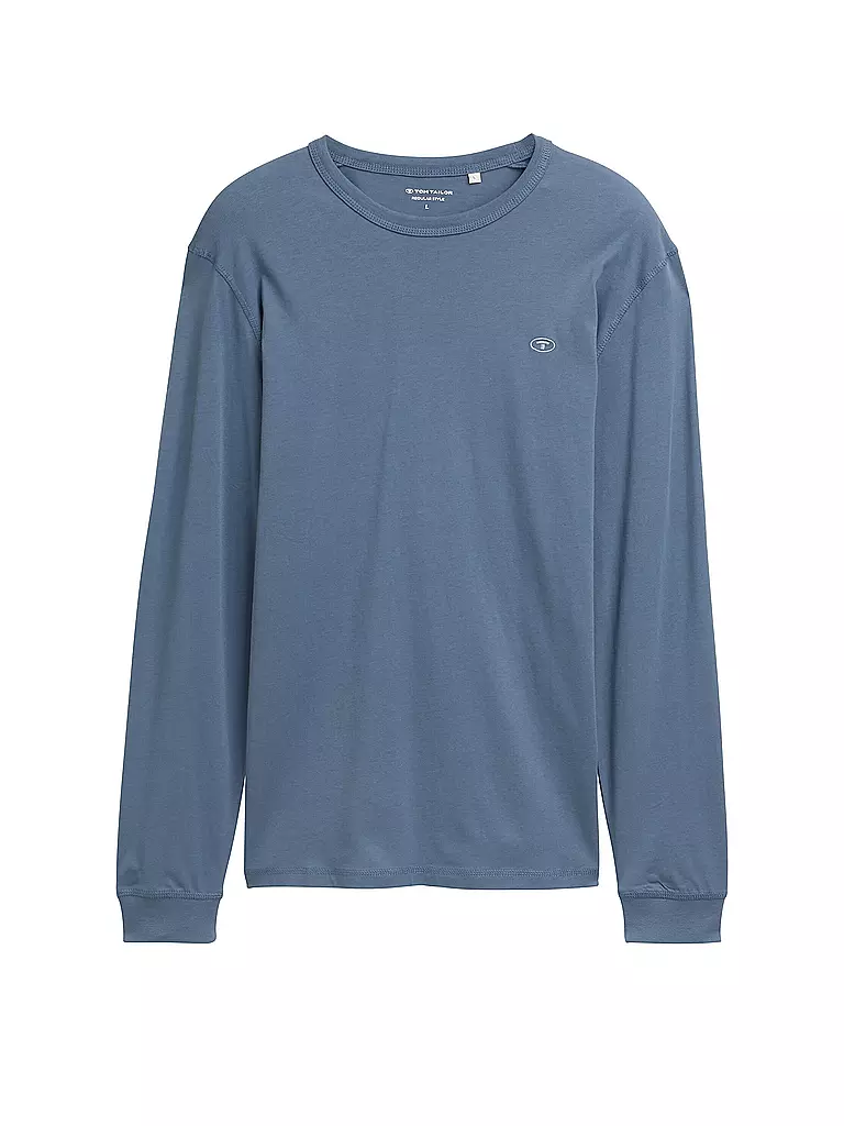 TOM TAILOR | T-shirt à manches longues | hellblau