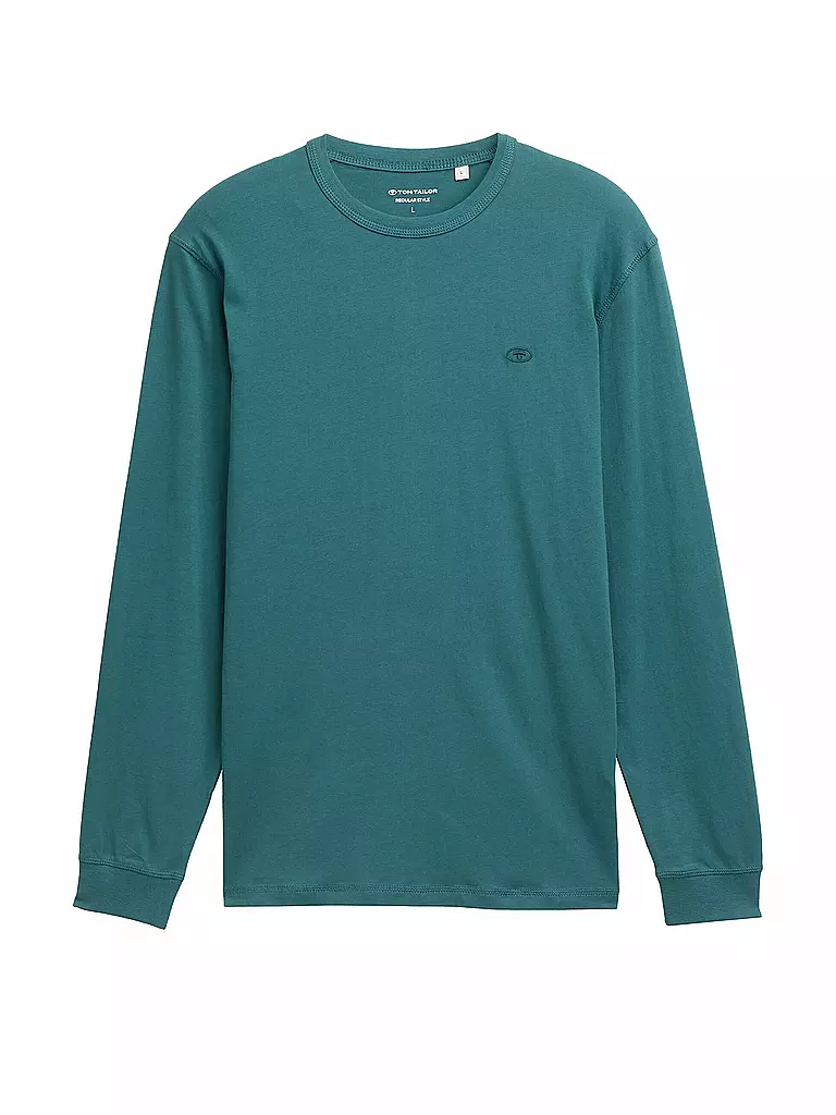 TOM TAILOR | T-shirt à manches longues | grün