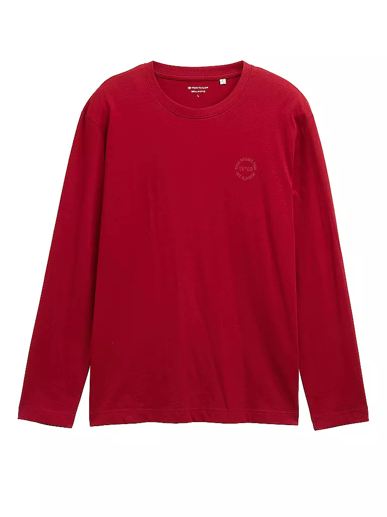 TOM TAILOR | T-shirt à manches longues | rot