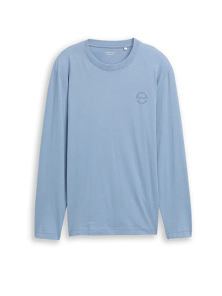 TOM TAILOR | T-shirt à manches longues | hellblau