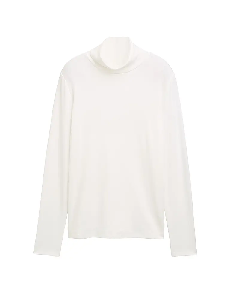 TOM TAILOR | T-shirt à manches longues | weiss