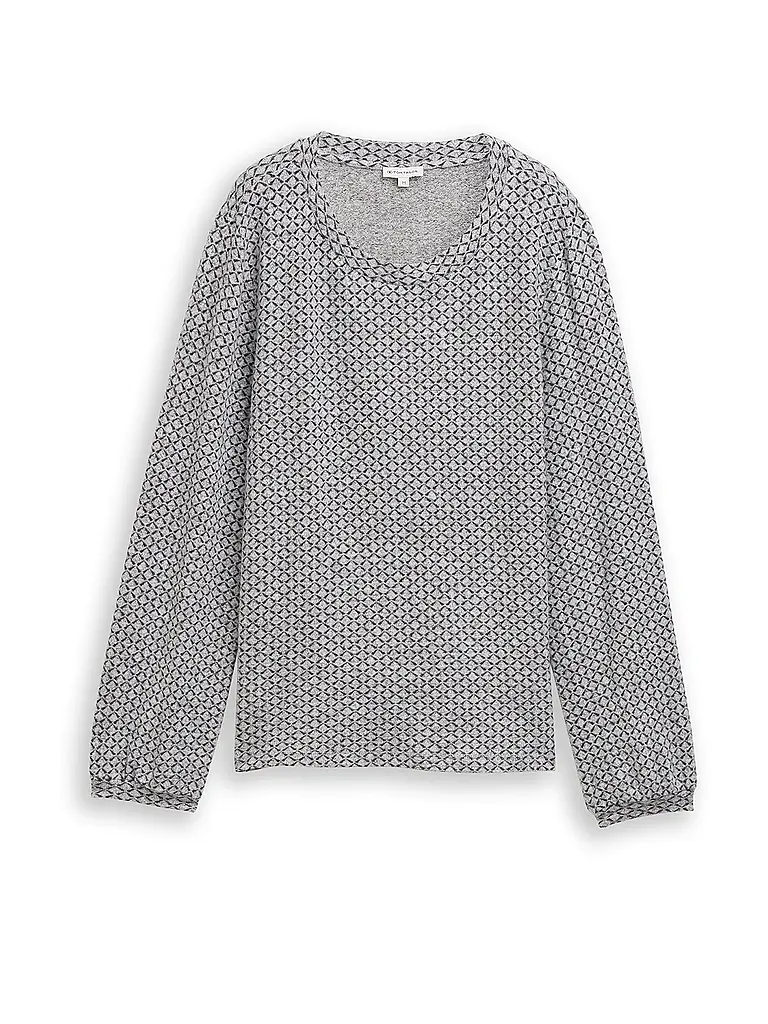 TOM TAILOR | T-shirt à manches longues | Gris