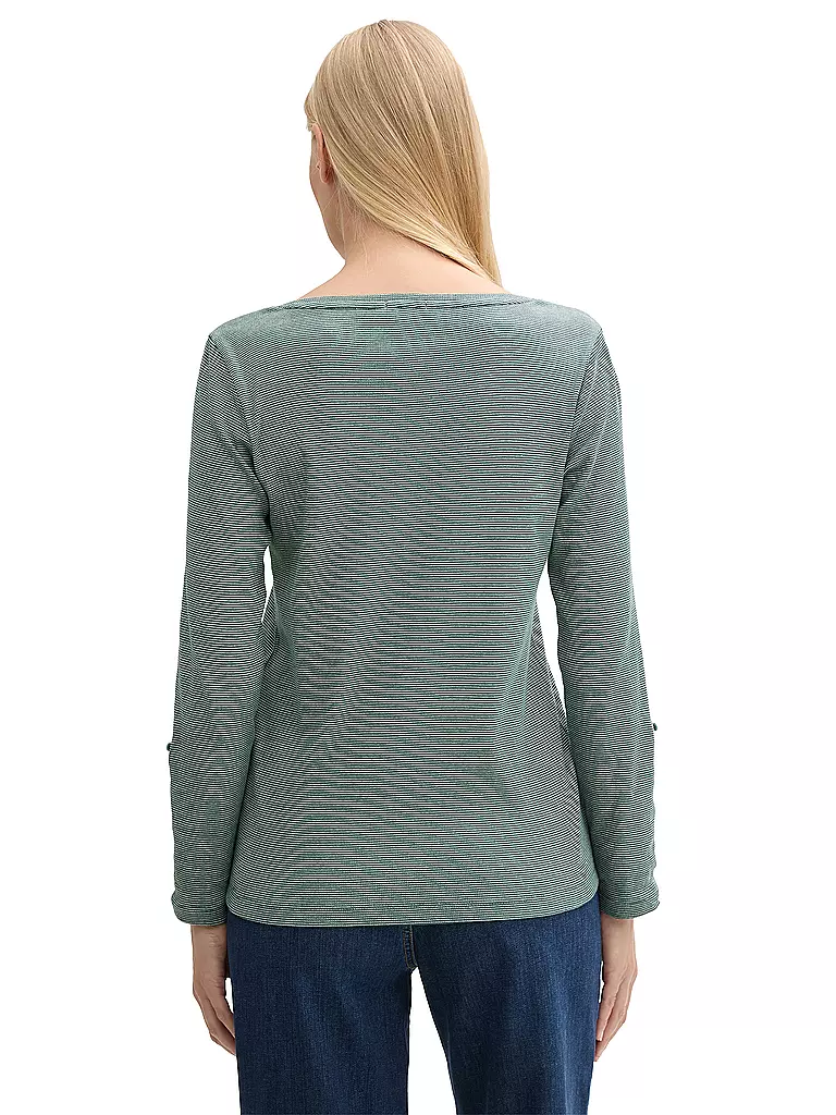 TOM TAILOR | T-shirt à manches longues | grün