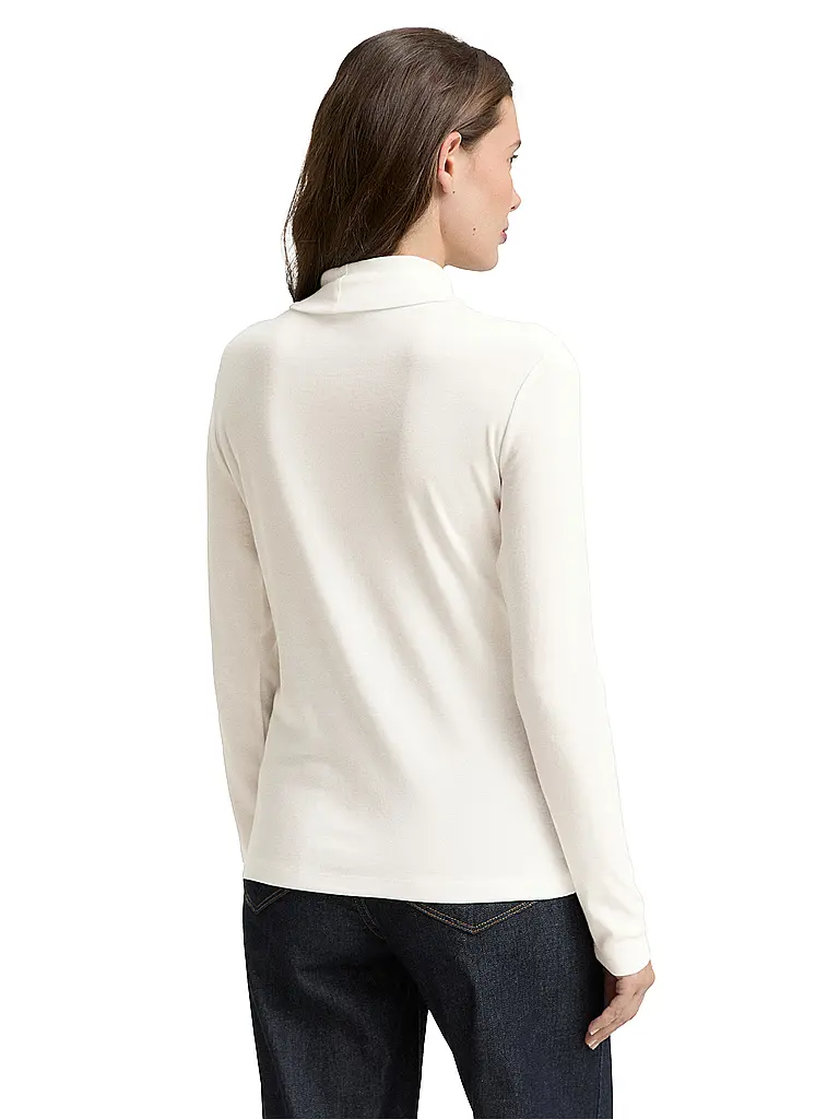 TOM TAILOR | T-shirt à manches longues | weiss