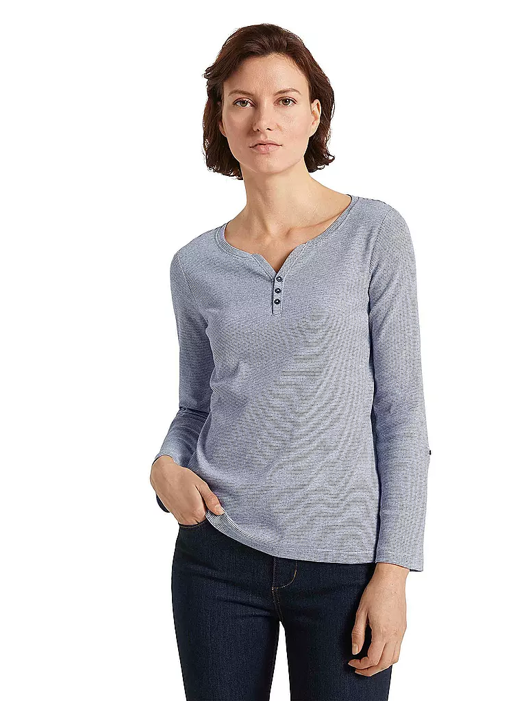 TOM TAILOR | T-shirt à manches longues | blau