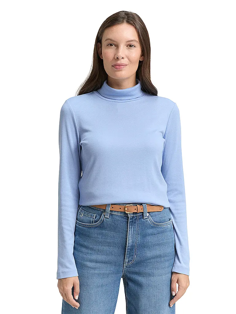 TOM TAILOR | T-shirt à manches longues | hellblau