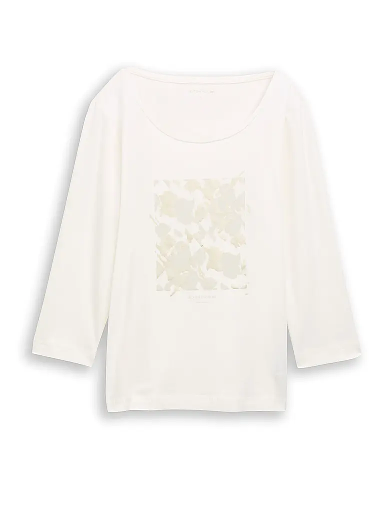 TOM TAILOR | T-Shirt  | Blanc