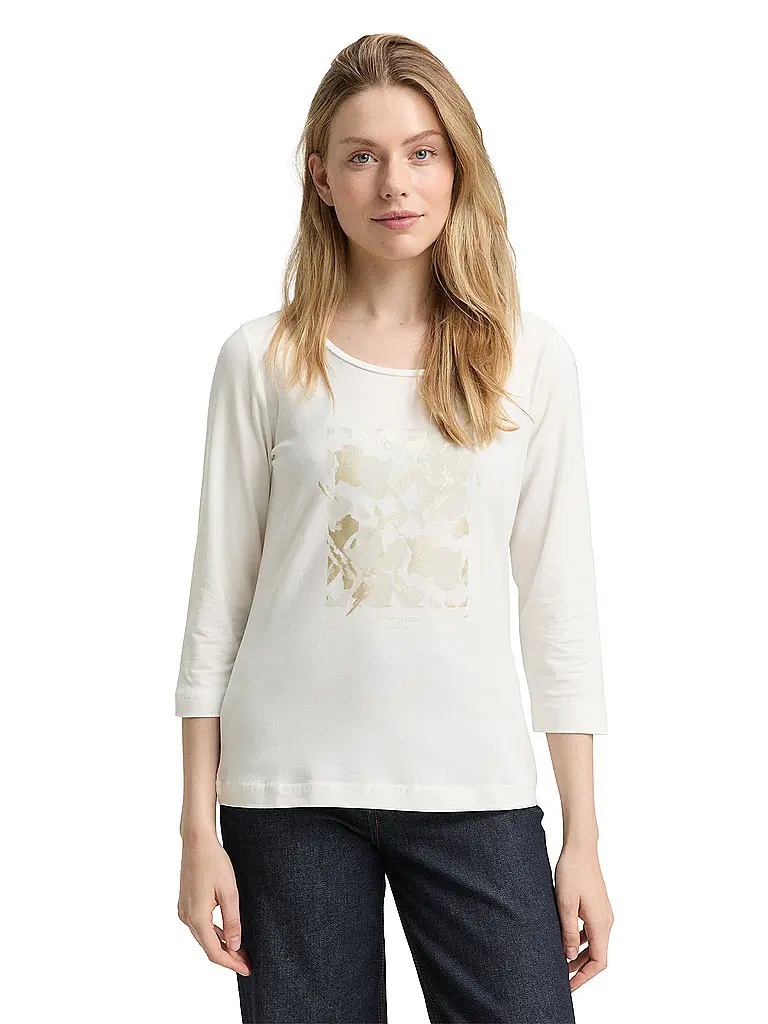 TOM TAILOR | T-Shirt  | Blanc