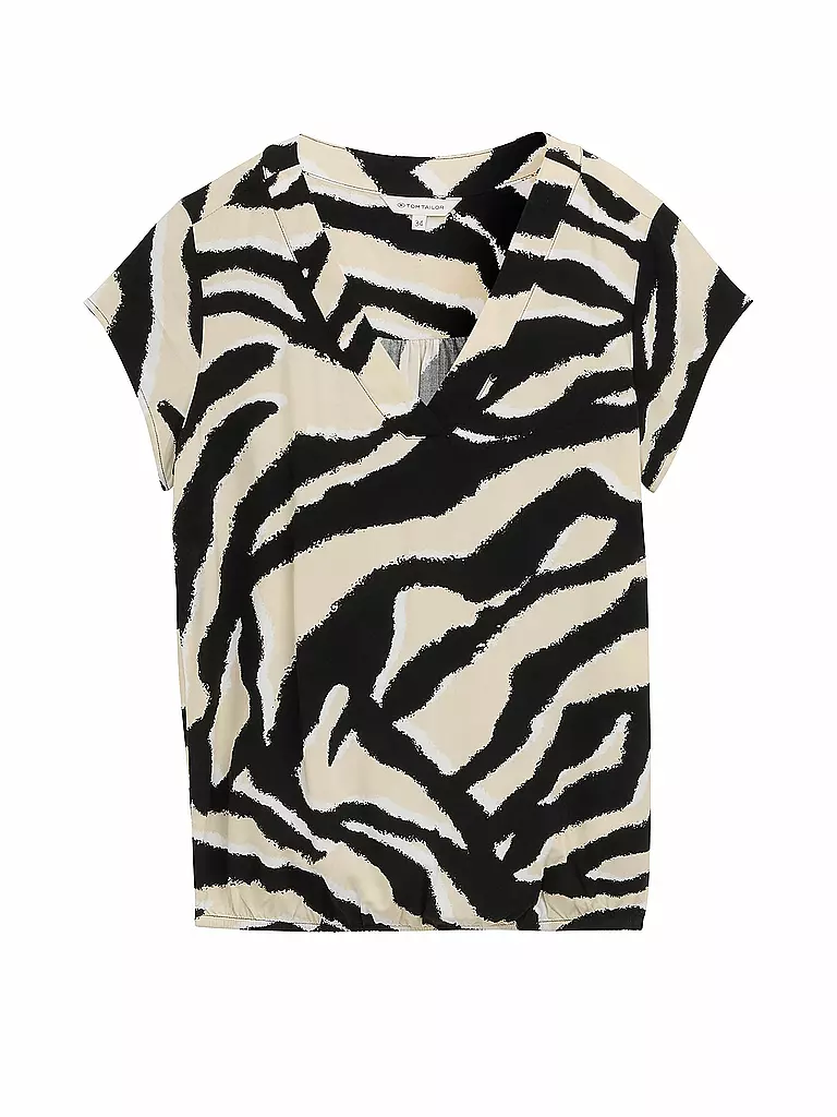 TOM TAILOR | T-shirt blouse | Beige
