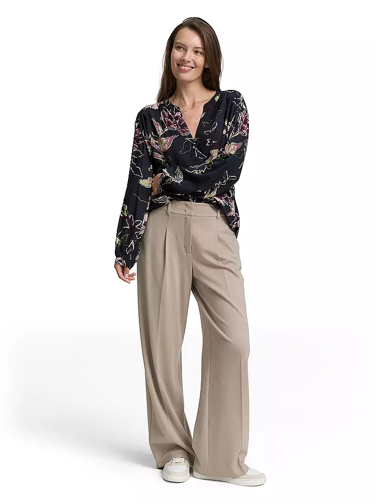 TOM TAILOR | T-shirt blouse | Bleu foncé