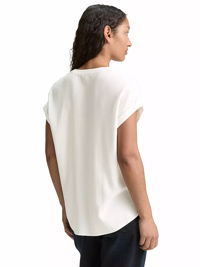 TOM TAILOR | T-shirt blouse | Blanc