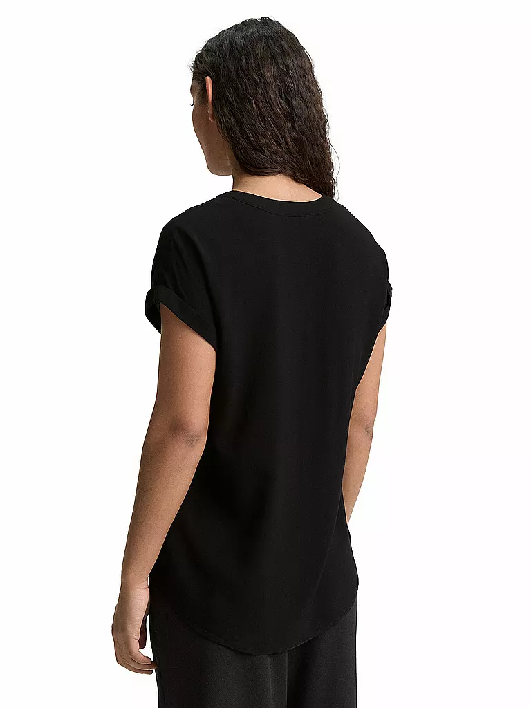 TOM TAILOR | T-shirt blouse | Noir
