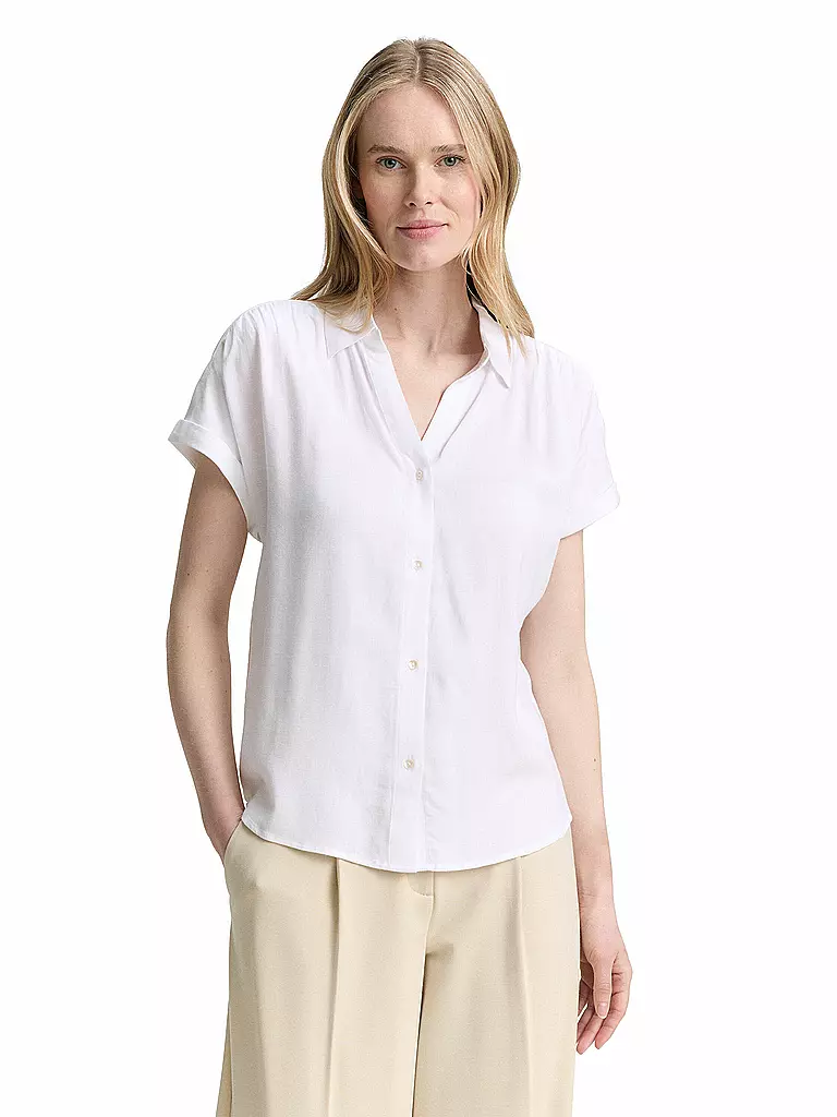 TOM TAILOR | T-shirt blouse | Blanc