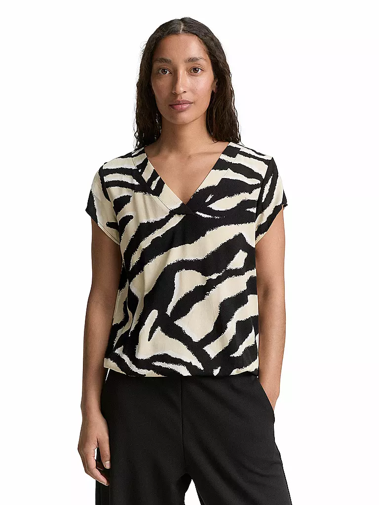 TOM TAILOR | T-shirt blouse | Beige