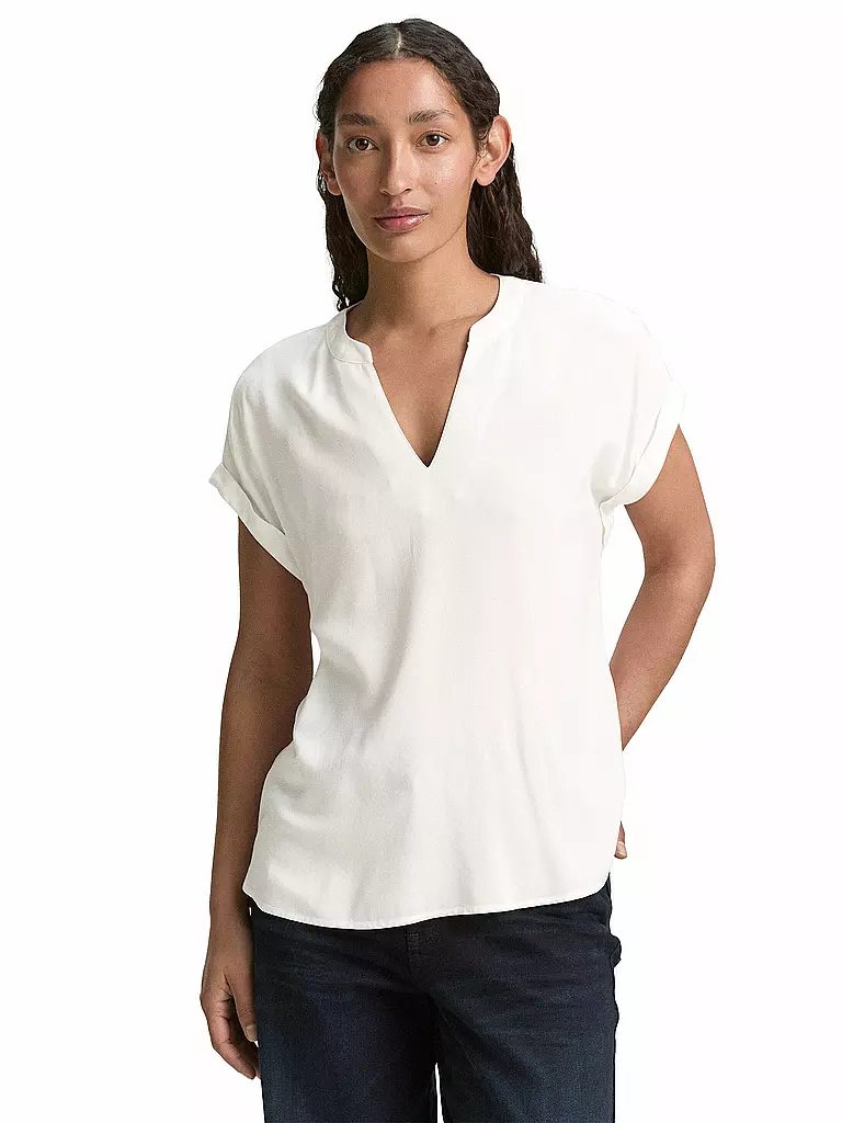 TOM TAILOR | T-shirt blouse | Blanc