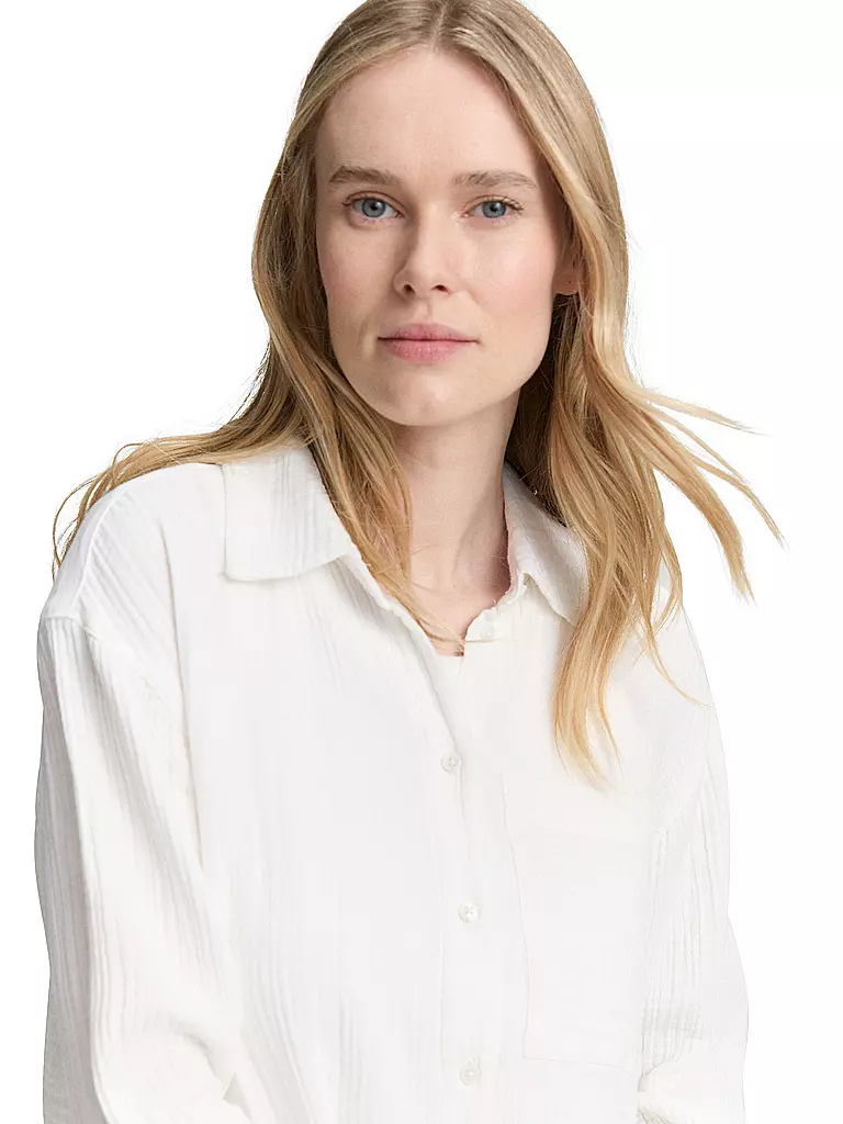 TOM TAILOR | T-shirt blouse | Blanc