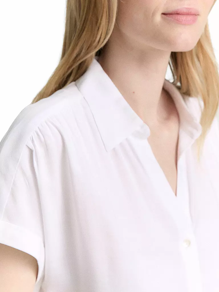 TOM TAILOR | T-shirt blouse | Blanc