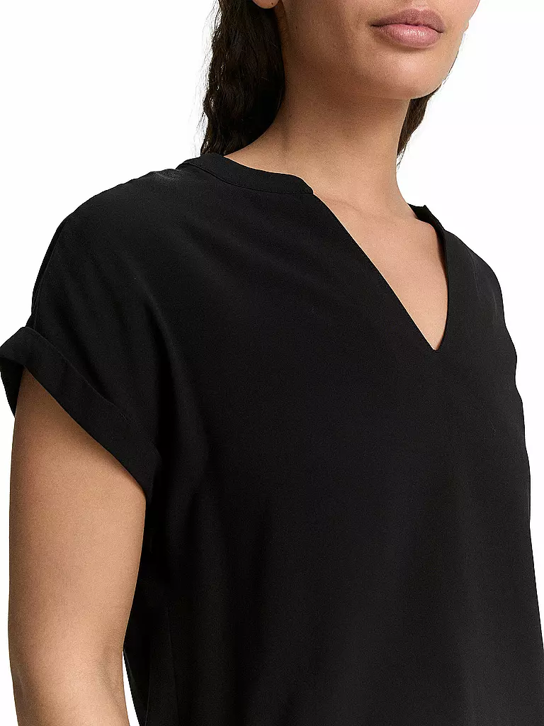 TOM TAILOR | T-shirt blouse | Noir
