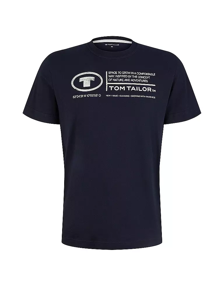 TOM TAILOR | T-Shirt Coupe Standard | blau