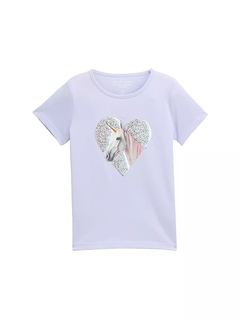 TOM TAILOR | T-shirt fille | lila
