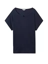 TOM TAILOR | T-Shirt | Bleu foncé