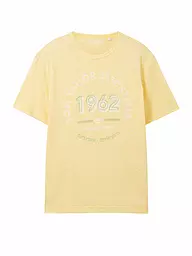 TOM TAILOR | T-Shirt | Jaune