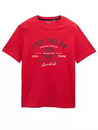 TOM TAILOR | T-shirt | Rouge