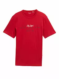 TOM TAILOR | T-shirt | Rouge
