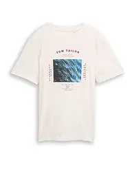 TOM TAILOR | T-Shirt | Blanc