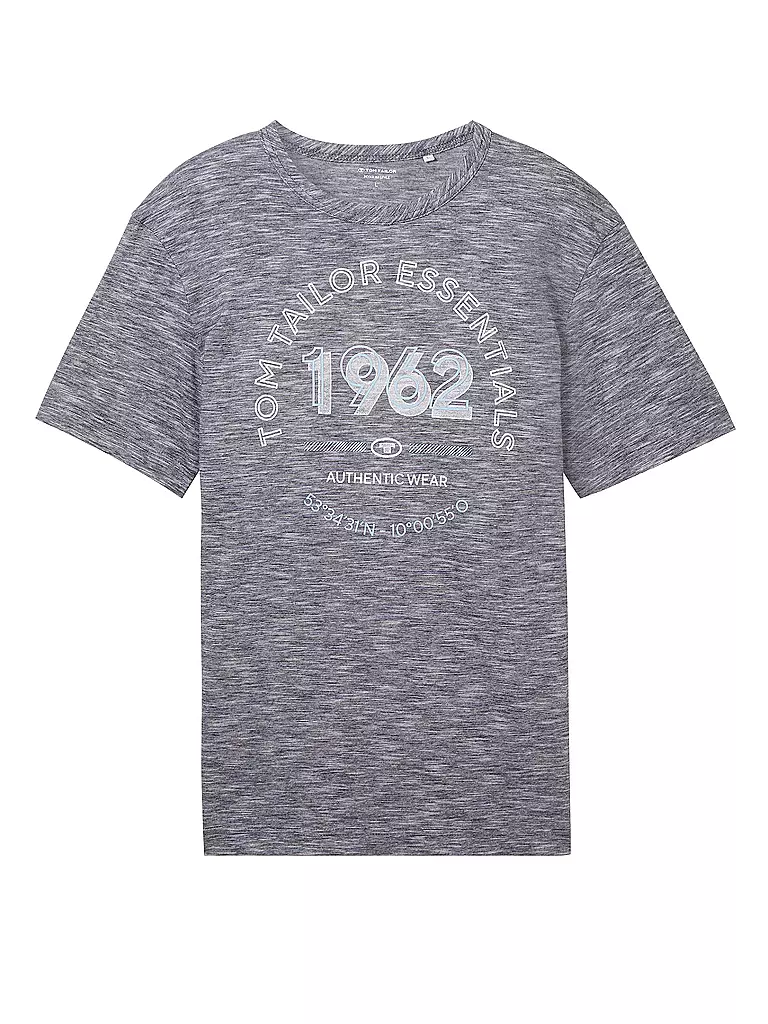 TOM TAILOR | T-Shirt | Bleu foncé