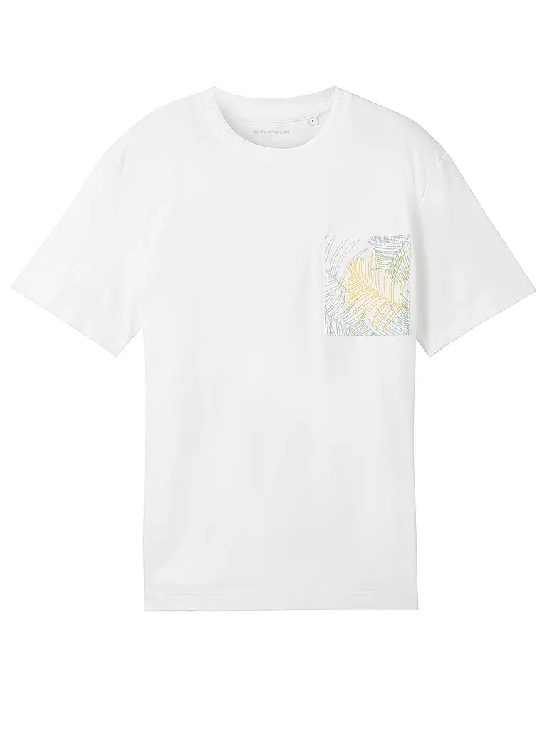 TOM TAILOR | T-Shirt | Blanc