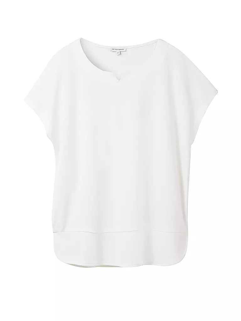 TOM TAILOR | T-shirt | weiss