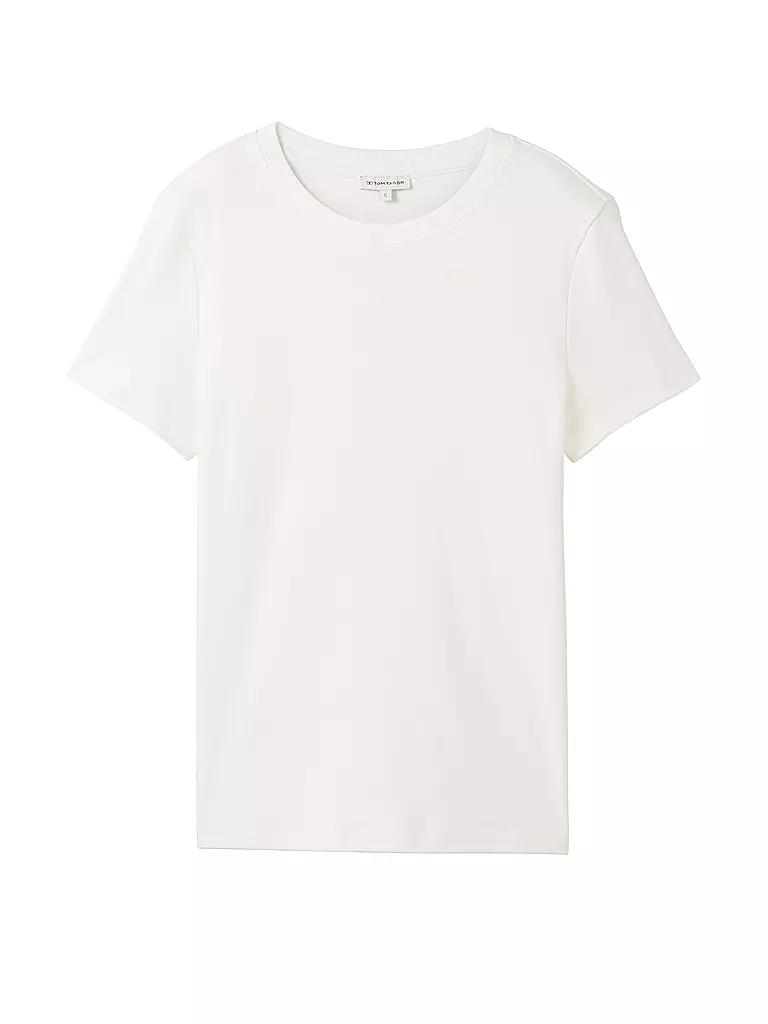 TOM TAILOR | T-Shirt | Blanc