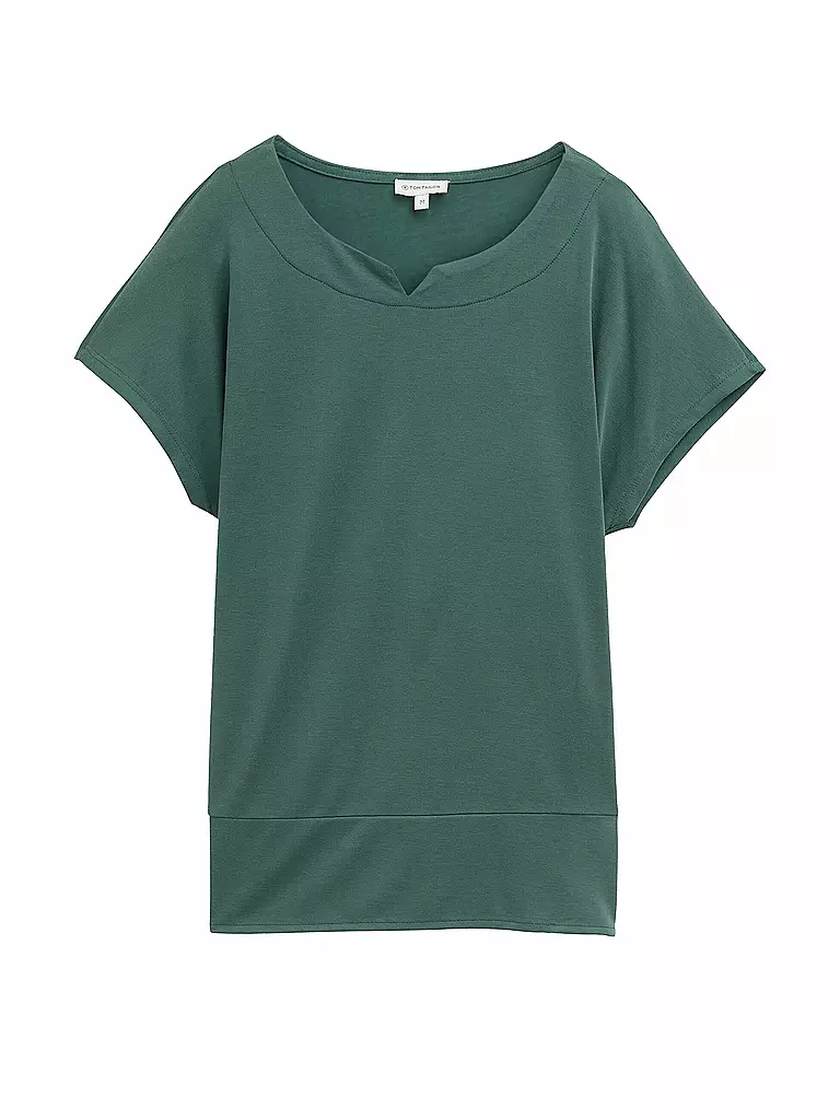 TOM TAILOR | T-shirt | dunkelgrün