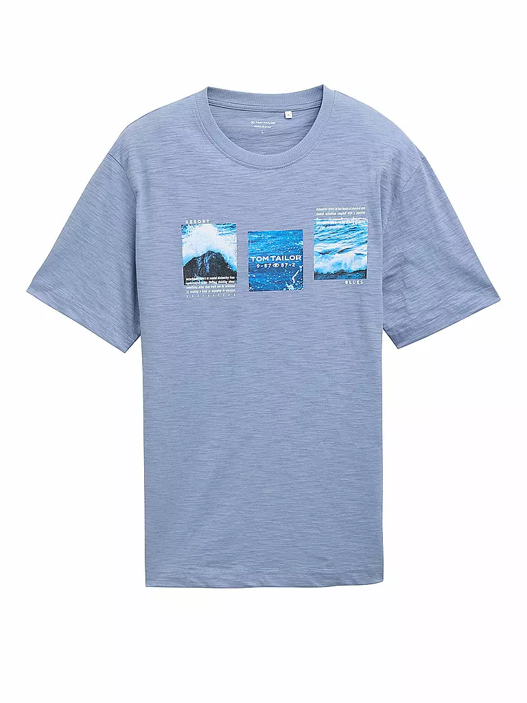 TOM TAILOR | T-Shirt | Bleu