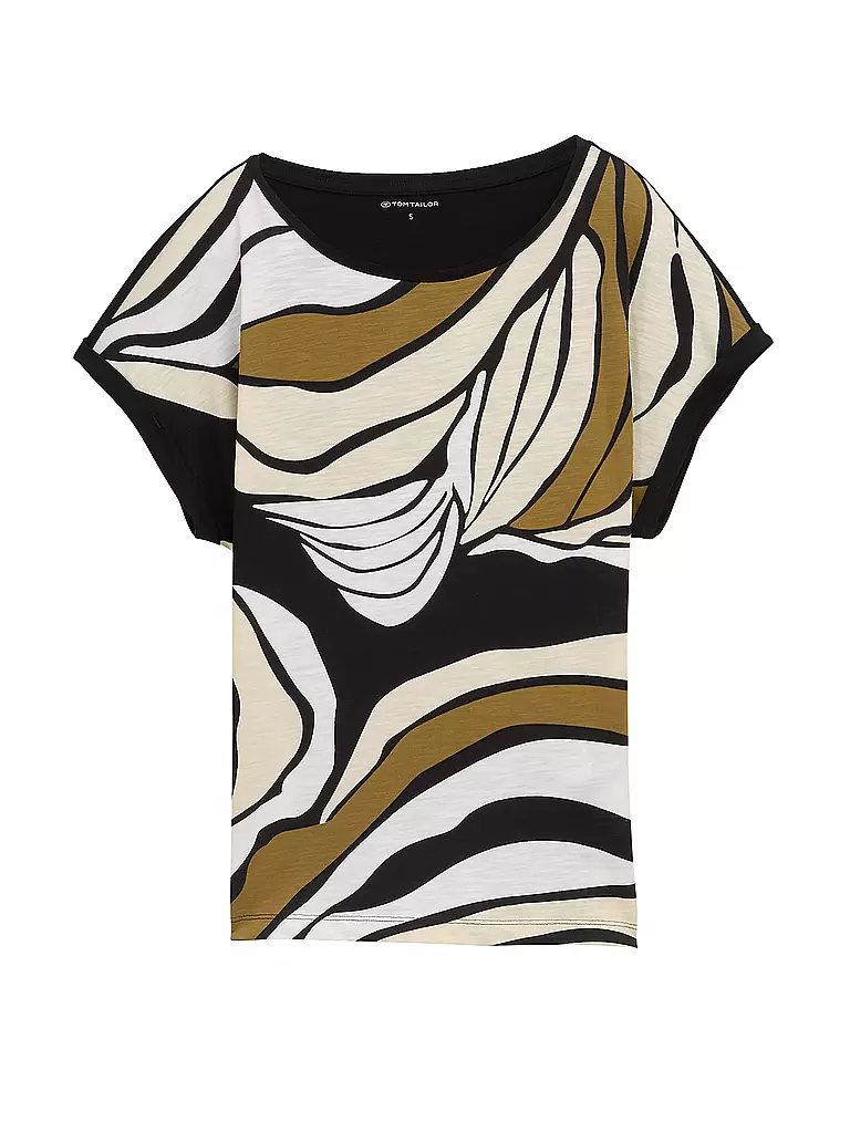 TOM TAILOR | T-shirt | schwarz