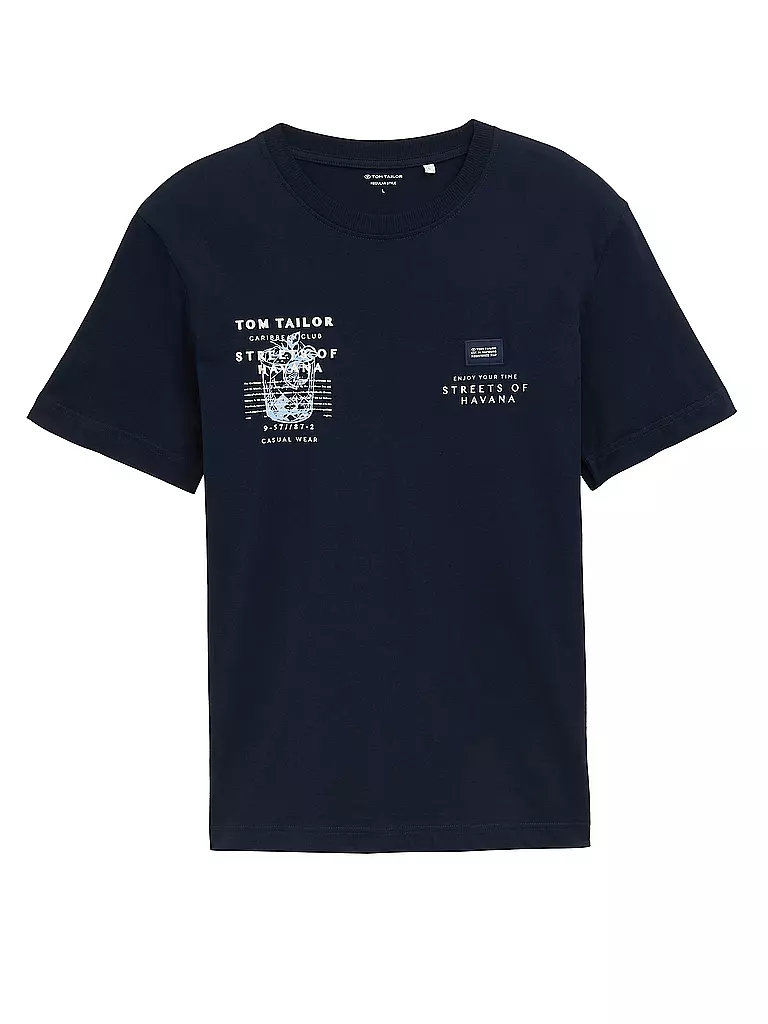 TOM TAILOR | T-shirt | dunkelblau