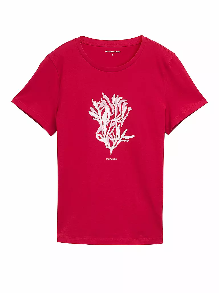 TOM TAILOR | T-shirt | rot