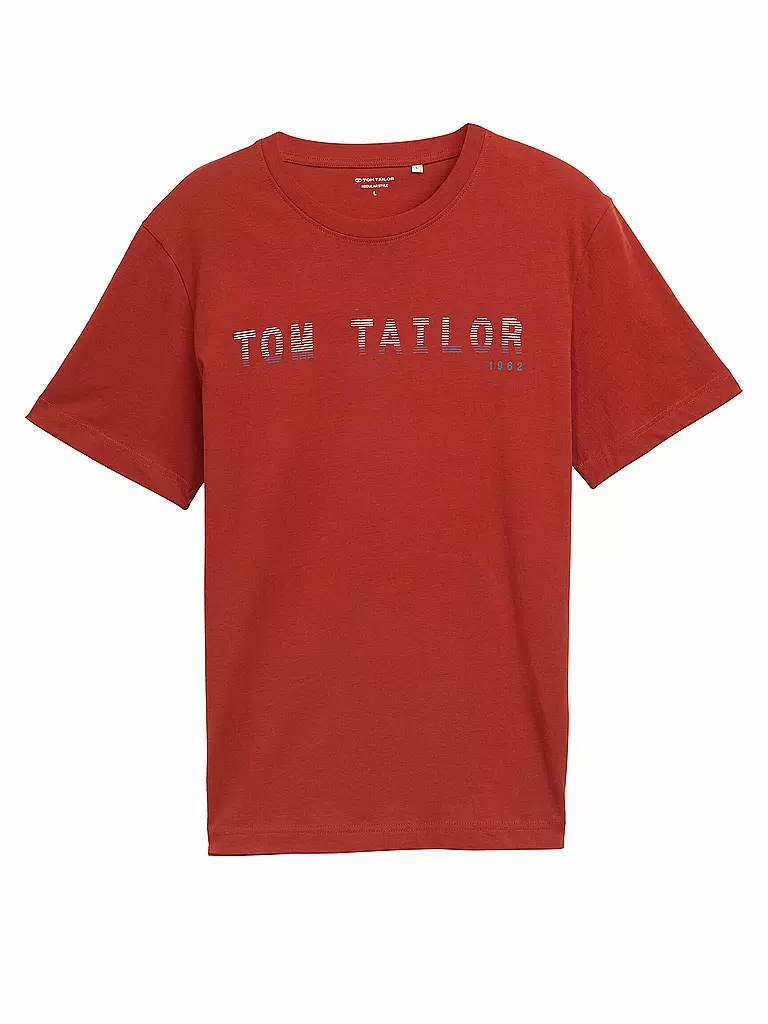 TOM TAILOR | T-shirt | rot