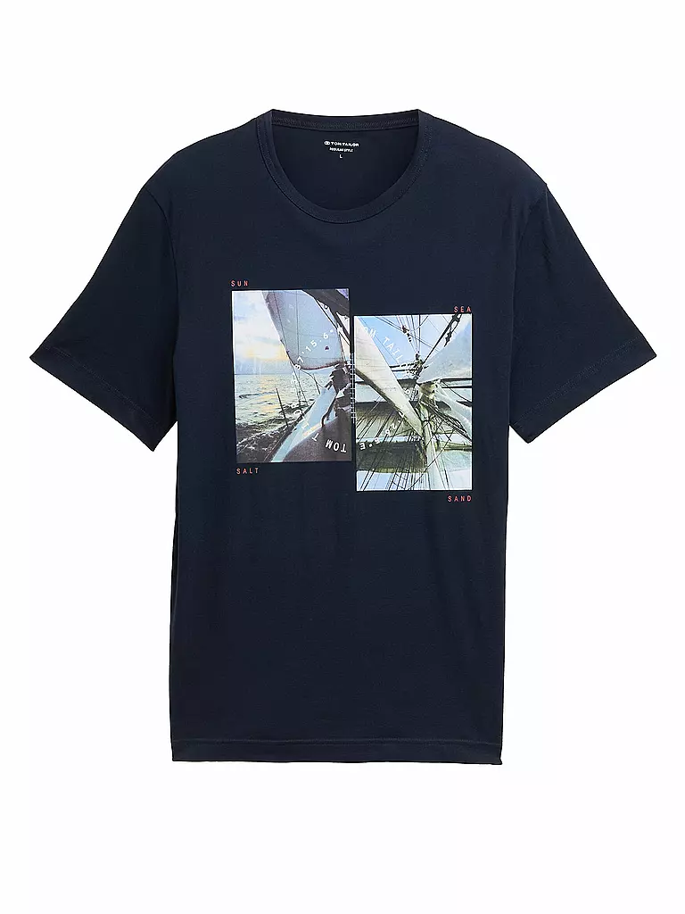 TOM TAILOR | T-shirt | dunkelblau