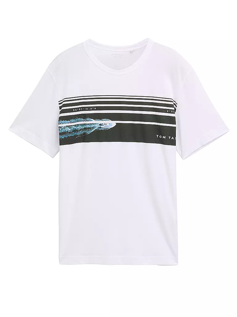 TOM TAILOR | T-shirt | weiss