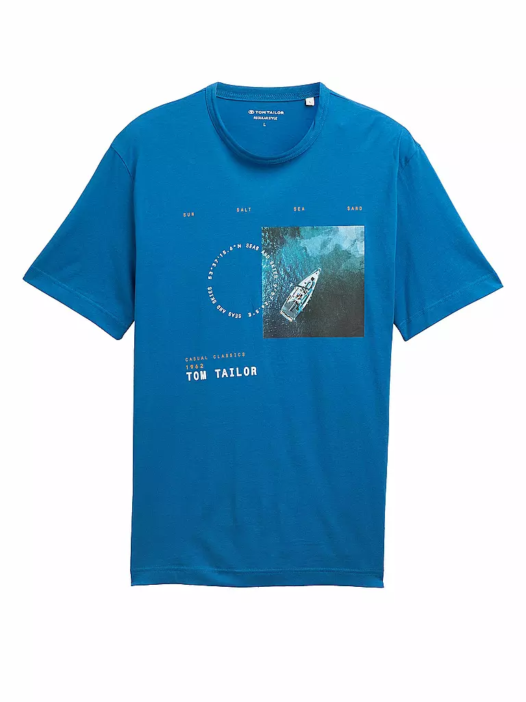 TOM TAILOR | T-shirt | petrol