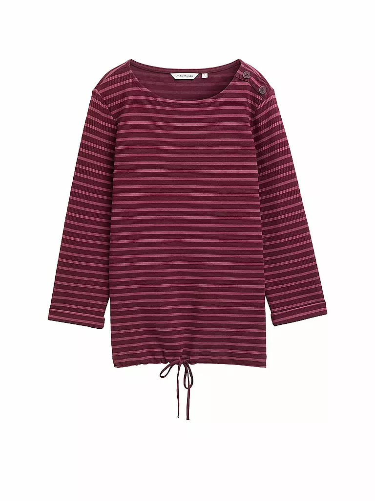 TOM TAILOR | T-shirt | dunkelrot