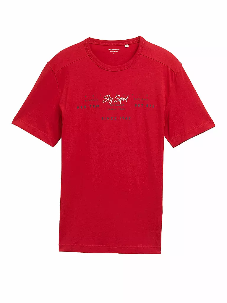 TOM TAILOR | T-shirt | Rouge