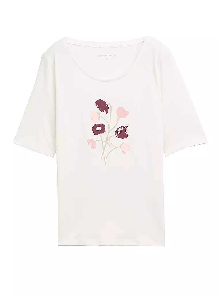 TOM TAILOR | T-shirt | creme