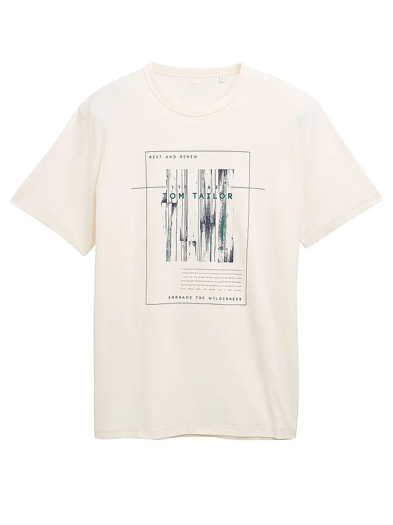 TOM TAILOR | T-shirt | weiss