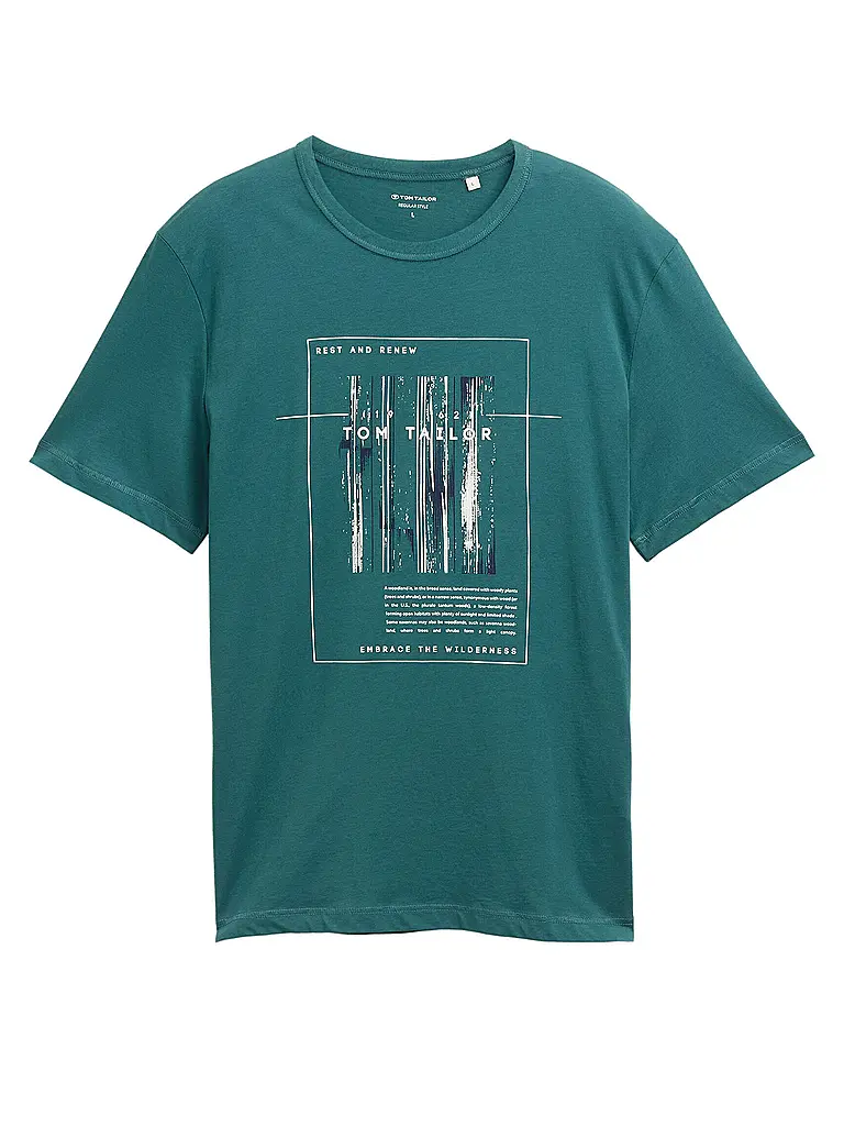 TOM TAILOR | T-shirt | petrol