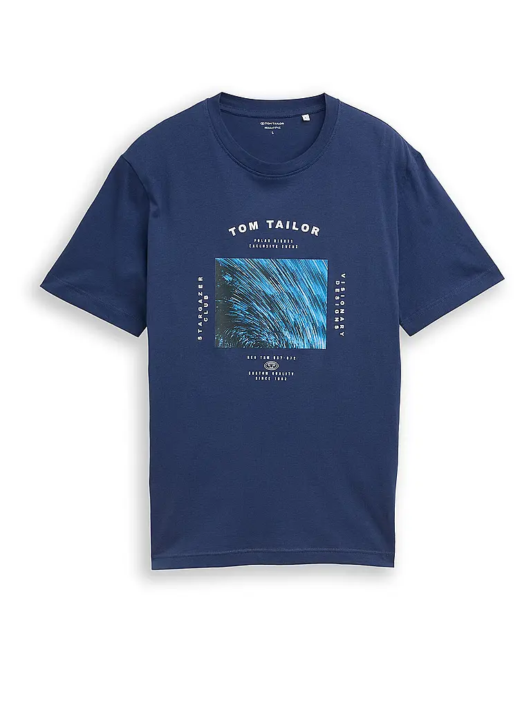 TOM TAILOR | T-Shirt | Bleu