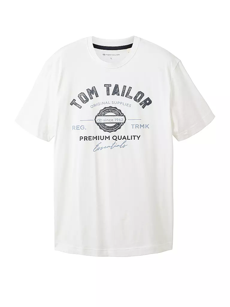 TOM TAILOR | T-shirt | weiss